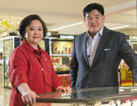 Rustan's group's Zenaida Tantoco and Anton Huang